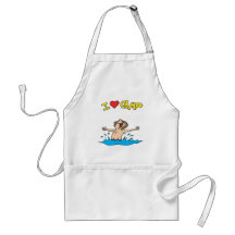 I Love Camp 2 Aprons