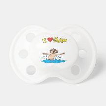 I Love Camp 2 Baby Pacifiers