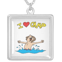 I Love Camp 2 Custom Jewelry