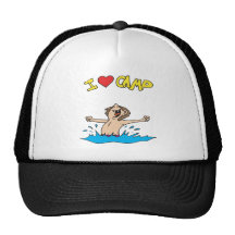 I Love Camp 2 Hats