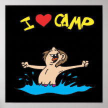 I Love Camp 2 Print