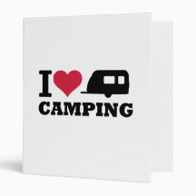 I love camping binder
