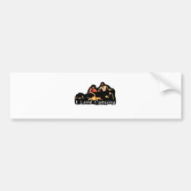 I Love Camping Family Time Bumper Stickers
