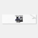 I Love Camping Grilling bumper stickers