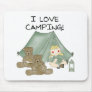 I Love Camping  Mouse Mat
