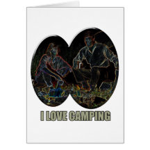 I Love Camping Scary Stories Cards