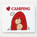 I Love Camping Tshirts and Gifts Mouse Pads