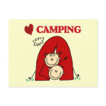 I Love Camping Tshirts and Gifts Post Card