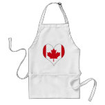 I Love Canada Apron