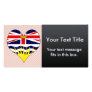 I Love Canada British Columbia Photo Greeting Card