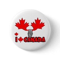 I love Canada Pin