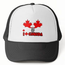I love Canada Mesh Hat