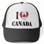 I Love Canada hats