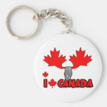 I love Canada Key Chain