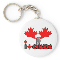 I love Canada Key Chain