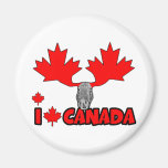 I love Canada Magnets