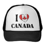 I Love Canada Mesh Hats
