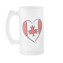 I Love Canada Coffee Mugs