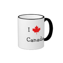 I Love Canada Mug