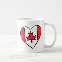 I Love Canada Mugs