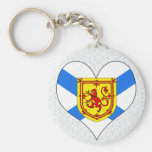 I Love Canada Nova Scotia Keychains