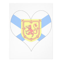 I Love Canada Nova Scotia Letterhead Design