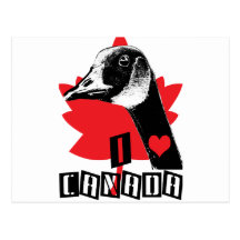 I Love Canada Post Cards