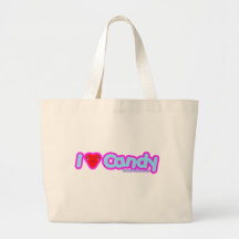 I love Candy cute Kawaii girls kids ladies Bag