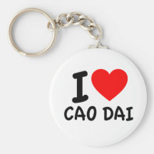 I Love Cao Dai Key Chain