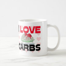 I Love Carbs Mugs