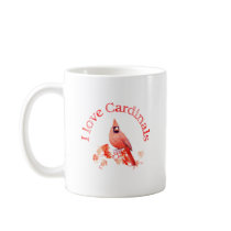 I Love Cardinals Mugs
