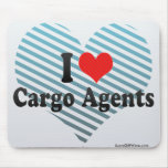 I Love Cargo Agents Mousepads
