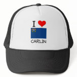 I Love Carlin Nevada Mesh Hats