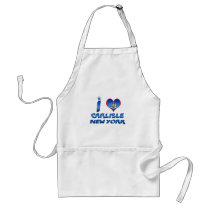 I love Carlisle, New York Aprons