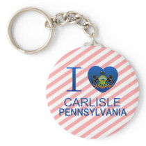 I Love Carlisle, PA Key Chain