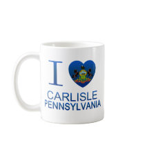 I Love Carlisle, PA Mugs