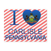 I Love Carlisle, PA Post Cards