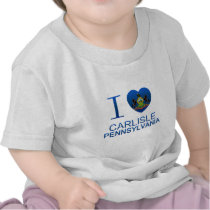 I Love Carlisle, PA T Shirts