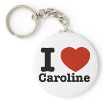 I love Caroline Key Chain