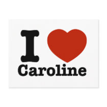 I love Caroline Post Cards