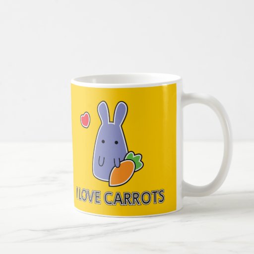 I LOVE CARROTS MUG