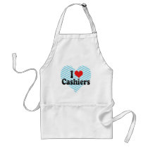 I Love Cashiers Aprons