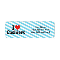 I Love Cashiers Custom Return Address Label