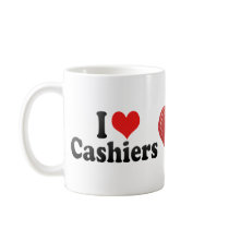 I Love Cashiers Coffee Mug