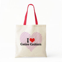 I Love Casino Cashiers Tote Bag