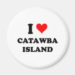 I Love Catawba Island Refrigerator Magnet