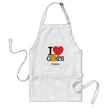 I Love Cats Apron