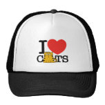 I Love Cats Hats