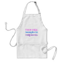 I love cats. I really love cats. Apron