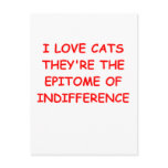 i love cats postcards